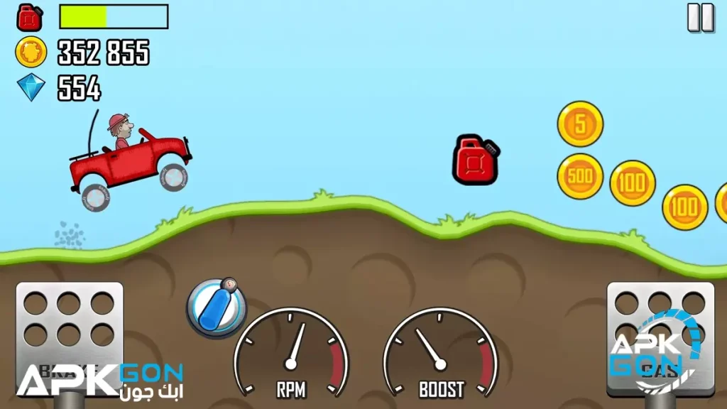 طريقة تحميل لعبة hill climb racing 2 للاندرويد