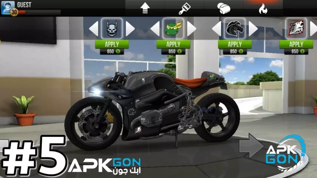 خطوات تنزيل لعبة traffic rider