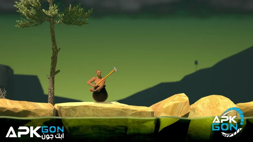 تحميل لعبة getting over it للاندرويد مجانا