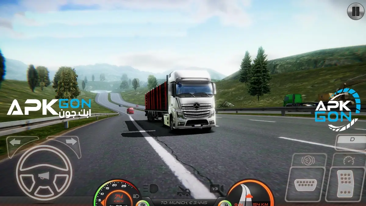 تفاصيل تحميل لعبة truckers of europe 3 آخر اصدار