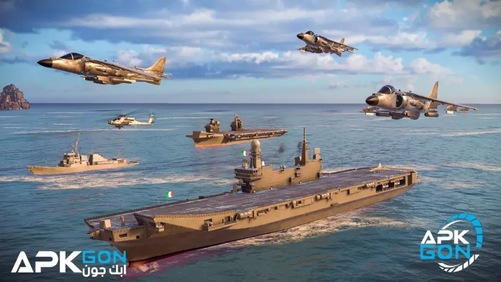 تنزيل لعبة modern warships