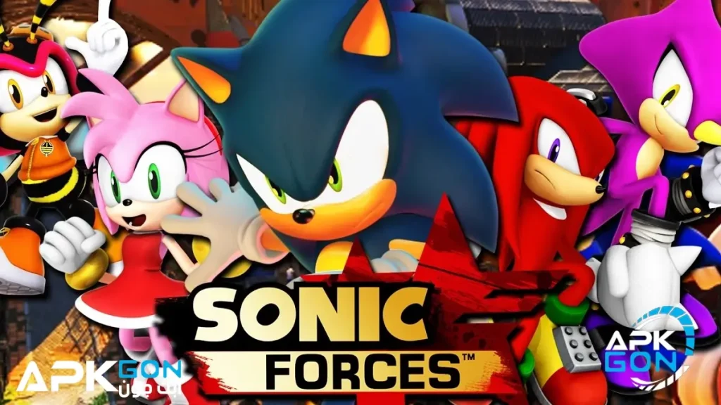 خصائص لعبة الجري sonic forces