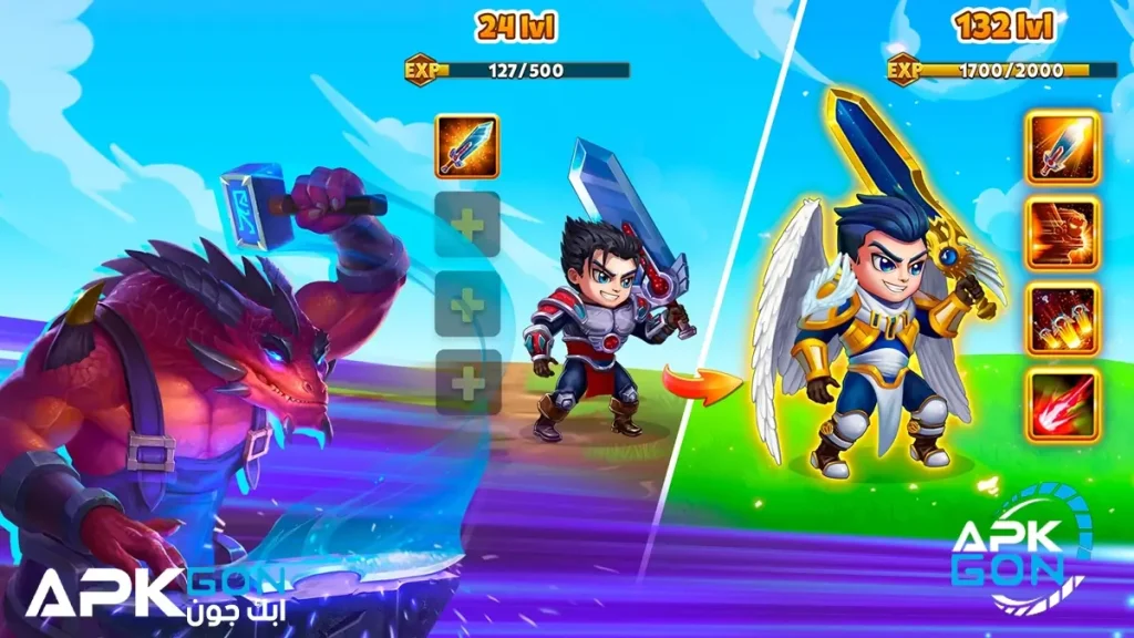 ساحة المعارك في hero wars تنزيل