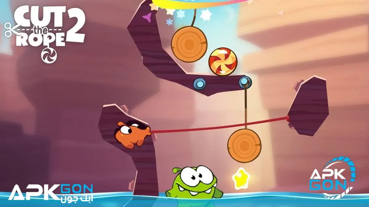 مميزات cut the rope 2