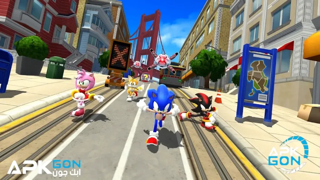 مميزات تنزيل لعبة sonic forces