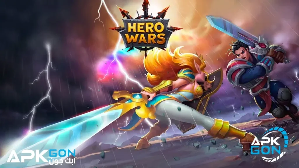 نبذه عن hero wars لعبة