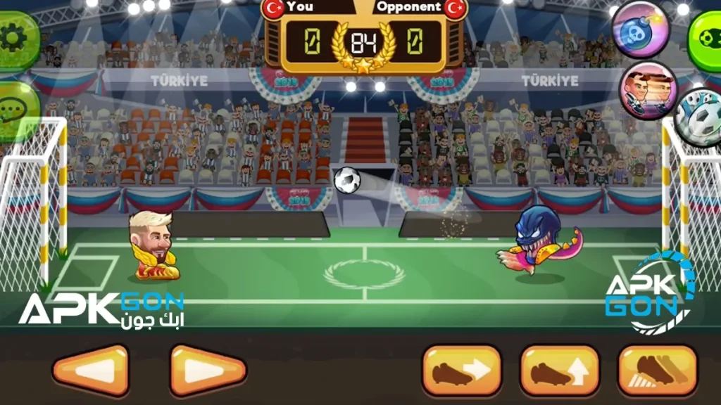 أوضاع لعبة Head Ball 2