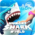 تحميل hungry shark world من ميديا فاير أخر إصدار