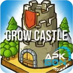تنزيل لعبة grow castle أخر إصدار برابط مباشر