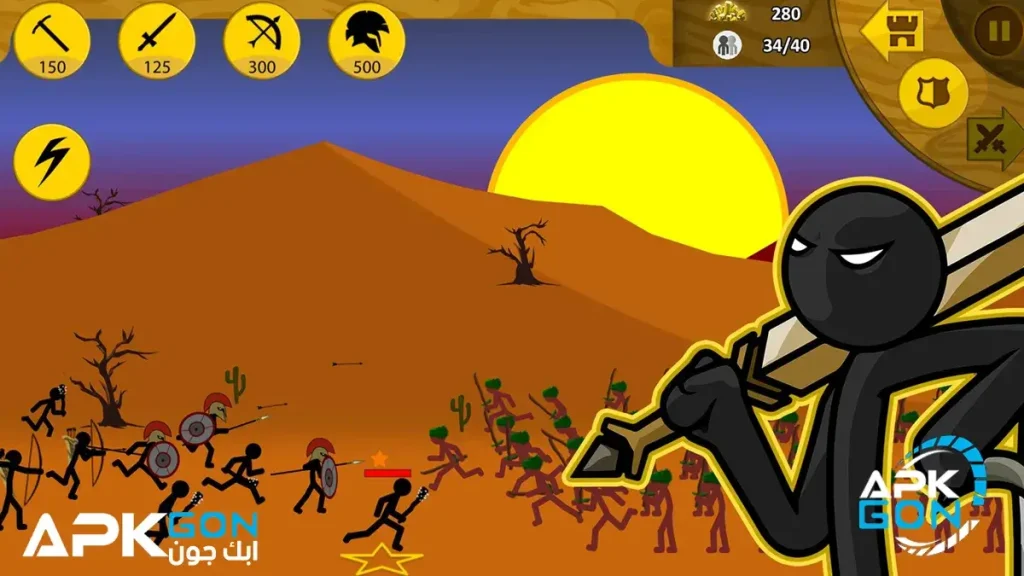 طريقة تحميل لعبه stick war legacy apk