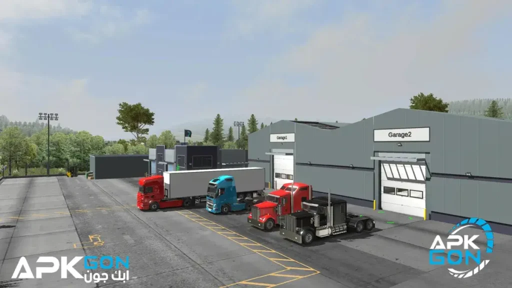 لعبة universal truck simulator اخر اصدار