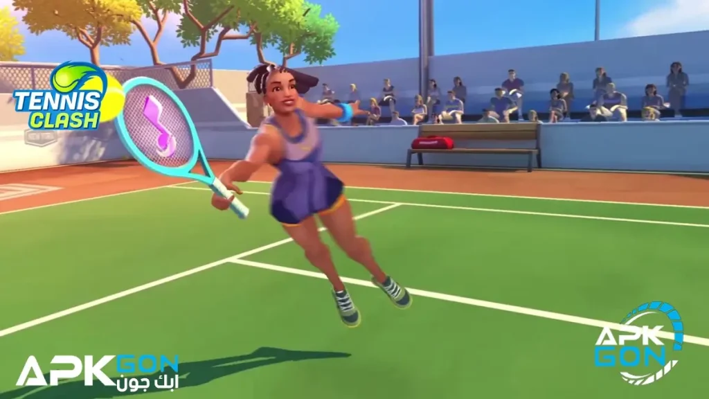 مميزات تنزيل tennis clash للجوال