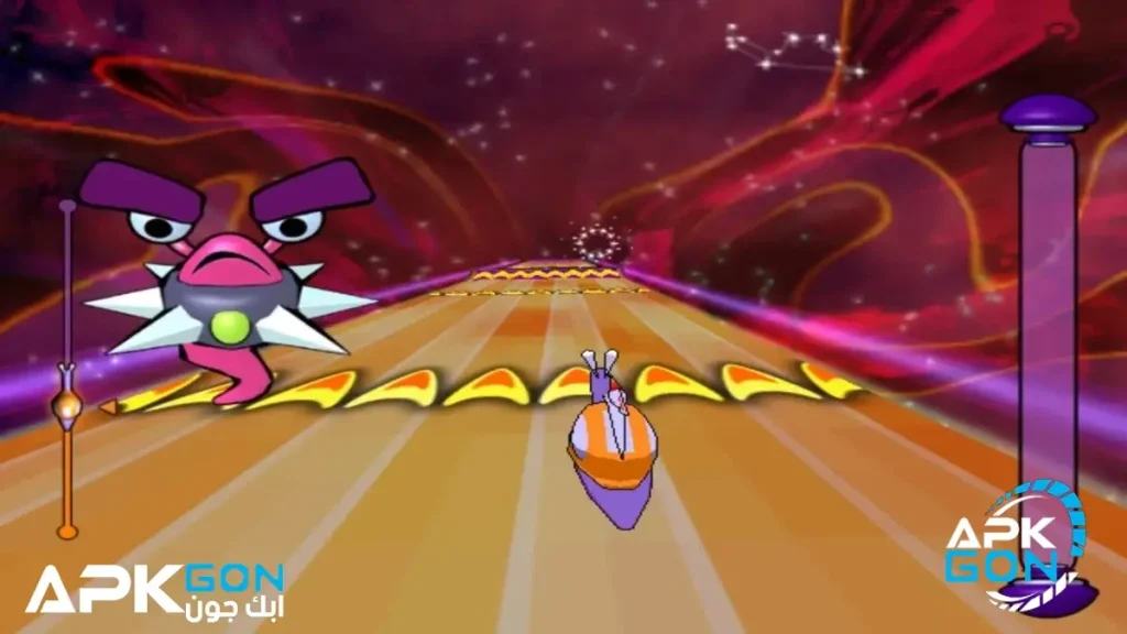 لعبة الحلزون السريع snail mail